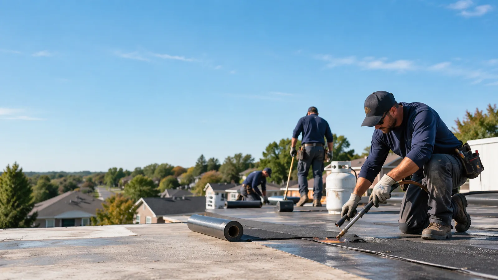 Flat Roof Leak Repair providers in Webster, IN